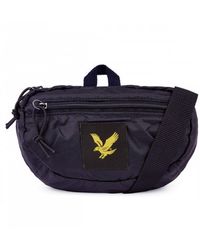 Lyle & Scott Synthetic Lyle And Scott Eagle Print Core Gym Sack in Navy Mens Bags Gym bags and sports bags Blue for Men 