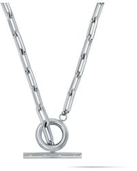 MVMT Cable Chain Necklace - Metallic