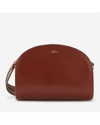 A.P.C. - Sac Demi-lune Cross Body Bag - Lyst