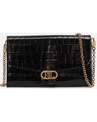 ralph lauren white cross body bolsa