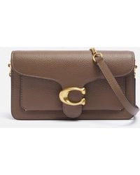COACH - Tabby Chain Leather Clutch Bag - Lyst