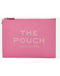 Marc Jacobs - The Large Leather Pouch - Lyst