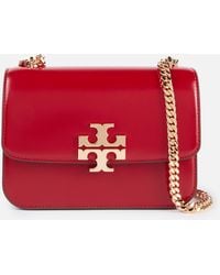 Tory Burch - Eleanor Small Convertible Leather Shoulder Bag - Lyst
