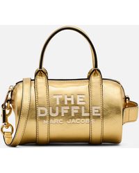 Marc Jacobs - The Mini Metallic Leather Duffle Bag - Lyst