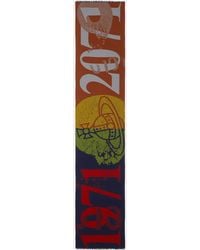 Vivienne Westwood - Orb Wool-blend Football Scarf - Lyst