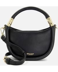 Dune - Daphny Faux Leather Curved Bag - Lyst