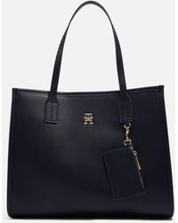 Tommy Hilfiger - City Summer Faux Leather Tote Bag - Lyst