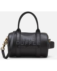 Marc Jacobs - The Mini Full-grained Leather Duffle Bag - Lyst