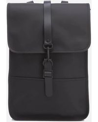 rains leather backpack