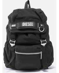DIESEL - Logo Shell Backpack - Lyst