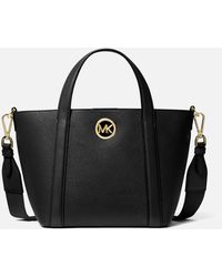 MICHAEL Michael Kors - Hadleigh Small Leather Tote Bag - Lyst