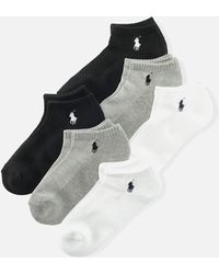 Polo Ralph Lauren Cushion Sole Lw Socks 6 Pack - Multicolour