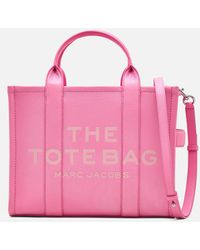 Marc Jacobs - The Medium Full-grained Leather Tote Bag - Lyst
