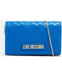 Love Moschino - Smart Daily Quilted Faux Leather Bag - Lyst