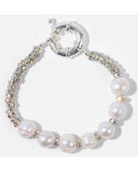 PEARL OCTOPUSS.Y - Paris Silver-plated Freshwater Pearl Bracelet - Lyst