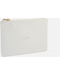 Katie Loxton Wellness Perfect Pouch - White