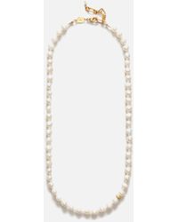 Anni Lu - Petit Stellar Pearly 18-k Gold Plated And Freshwater Pearl Necklace - Lyst