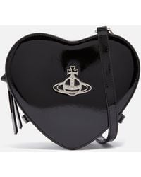 Vivienne Westwood - Louise Heart Patent-leather Crossbody Bag - Lyst