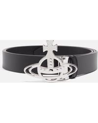 Vivienne Westwood - Orb Leather Belt - Lyst