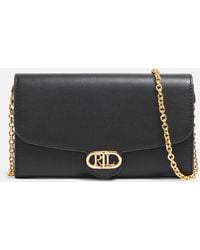 Ralph Lauren - Adair Medium Leather Crossbody Bag - Lyst