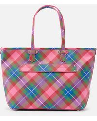 【Vivienne Westwood】Colette Candy タータン トートバッグ Vivienne Westwood】Colette Candy タータン トートバッグ
