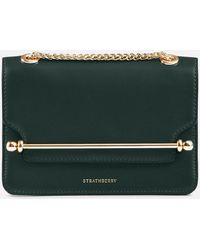 Strathberry - East/west Leather Crossbody Mini Bag - Lyst