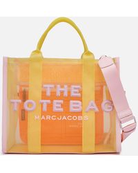 Marc Jacobs The Small Mesh Fusion Coral Tote Bag