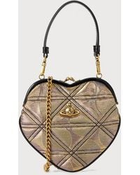 Vivienne Westwood - Belle Heart Woven Frame Purse - Lyst