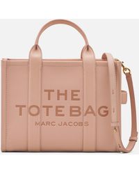 Marc Jacobs - Elegant Medium Leather Tote With Versatile Strap Options - Lyst