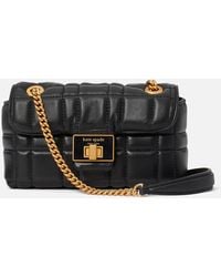 Kate Spade - Evelyn Quilted Leather Small Shoulder Bag - Lyst