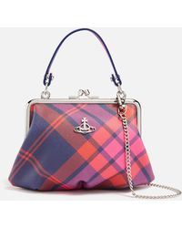 Vivienne Westwood - Exclusive Granny Frame Printed Leather Purse - Lyst