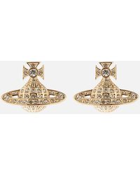 Vivienne Westwood Minnie Bas Relief Earrings - Metallic