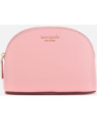 kate spade makeup bolsa pink