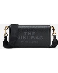Marc Jacobs - The Mini Full-grained Leather Crossbody Bag - Lyst