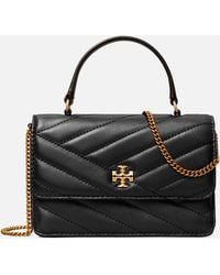 Tory Burch - Kira Chevron Quilted Leather Wallet - Lyst
