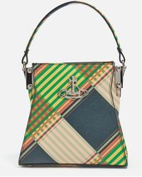 Vivienne Westwood - Tuesday Printed Faux Leather Small Handbag - Lyst