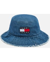 Tommy Hilfiger Tjw Heritage Denim Bucket Hat - Blue