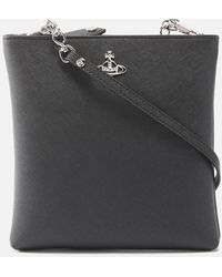 Vivienne Westwood - Squire Faux Leather Square Crossbody Bag - Lyst