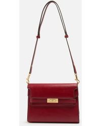 Tory Burch - Lee Radziwill Textured Leather Shoulder Bag - Lyst