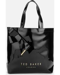 Ted Baker Nicon Knot Bow Large Icon Bag - Black