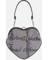 Vivienne Westwood - Belle Gingham Heart Frame Purse - Lyst