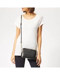 dkny bryant dome leather cross body bolsa