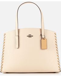 dreamer shoulder bag in colorblock with whipstitch