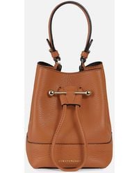 Strathberry - Lana Osette Leather Bucket Bag - Lyst