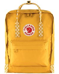 kanken mini backpack ochre