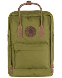 fjallraven leather backpack