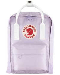 kanken purple backpack