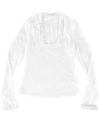 My Mum Made It - Lace Poem Top - Lyst