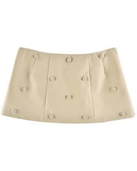 My Mum Made It - Rosette Mini Skirt - Lyst