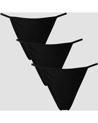 Mp - Mid Rise G String (3 Pack) - Lyst